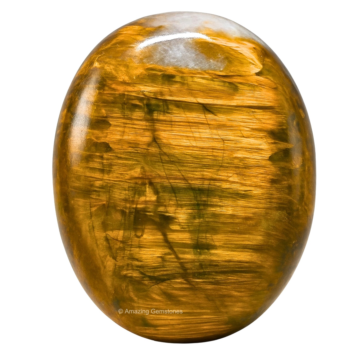 Amazing Gemstone Nellite Crystals, Healing Stones - Large Palm Stone Crystals Piedra- for Good Luck, Balanced Positive Energy, Meditation - Unique Stocking Stuffers, Birthday Gifts for Women, Men