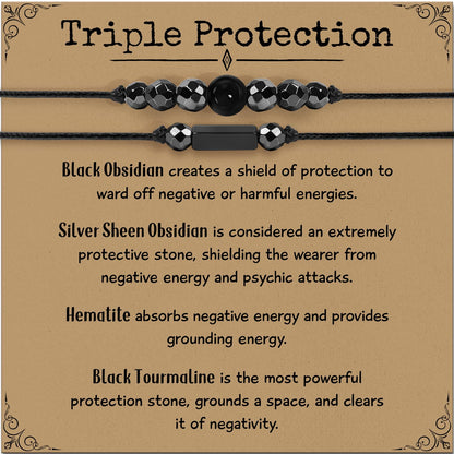 ZOKCC Crystal Healing Bracelets Gifts for Women: Mothers Day Gifts for Mom - Spiritual Natural Stone Empath Protection Bracelets Birthday Graduation Gifts for Friends Sister Mom Daughter