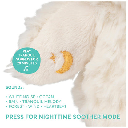 GUND Baby Sleepy Eyes Owl Bedtime Soother Plush Owl Stuffed Animal Night Light & Sound Machine for Baby Boys and Girls, 8”