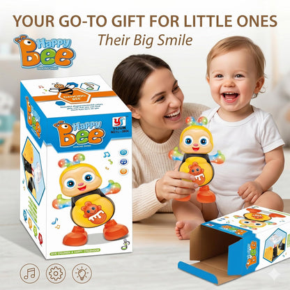 Dancing Bee Toy with Music & LED Lights - Abejita Chiquitita Interactive Walking Toy for Toddlers, Juguete de Abeja Bailarina para Niños, Sensory Learning Gift for Boys Girls 1 2 3+