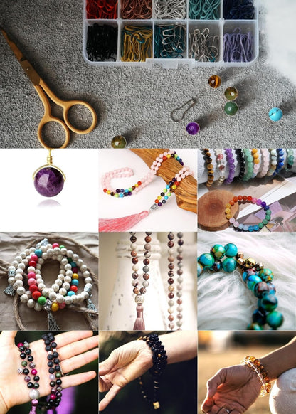 QINJIEJIE 100PCS Rose Quartz Beads 8mm Natural Stone Beads Round Loose Gemstone Bead for Bracelet Beading Crystal Jewelry Making DIY Necklace Earrings 0.32"