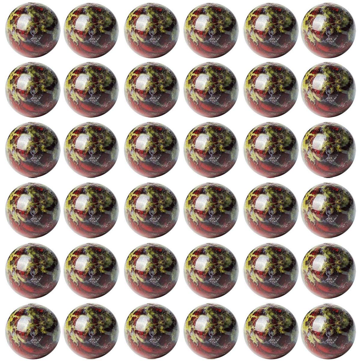 Natural Stone Beads 100pcs 10mm Dragon Blood Stone Round Genuine Stone Beading Loose Gemstone DIY Smooth Beads for Bracelet Necklace Earrings Jewelry Making (Dragon Blood Stone Red, 10mm)