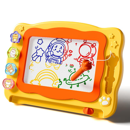 Large Magnetic Drawing Board Toddler Toys for 3 4 5 6 Year Old Kids Girls Boys, Doodle Board Montessori Preschool Educational Travel Toys Gifts for 3 4 5 6 Year Old Etch Sketch Erasable Writing Pad