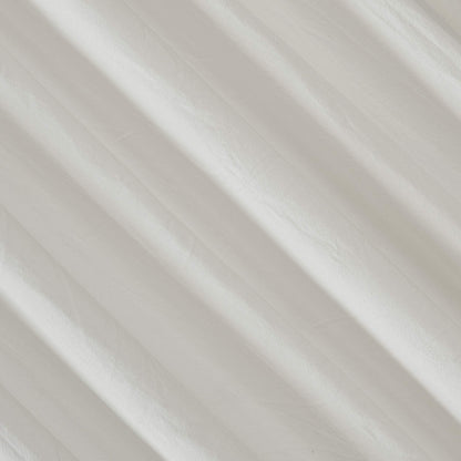 Archaeo - 56538 Washed 100% Cotton Twist Tab Curtain, 52" x 95" Panel, Cream