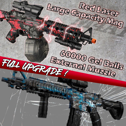 Large Electric Gel Splat Blaster, Automatic and Manual with 60,000 Gels