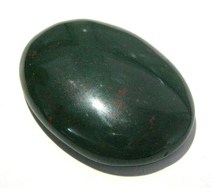 crystalmiracle Bloodstone Worry Stone Positive Energy Crystal Healing Thumb Stone for Metaphysical Powerful Health Wealth Reiki Protective Meditation Feng Shui Gifts for Men Women