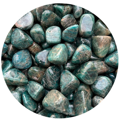 WHOLESALE Apatite Tumbled Stones, Polished Apatite Gemstone, Apatite Polished Rocks (Apatite, 0.25 Pound)