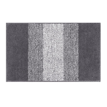 Vaukki Indoor Doormat Entryway Door Mat, Non Slip Absorbent Mud Trapper Mat Inside Floor Mat, Washable Door Carpet for Entryway (20''x32'', Grey)