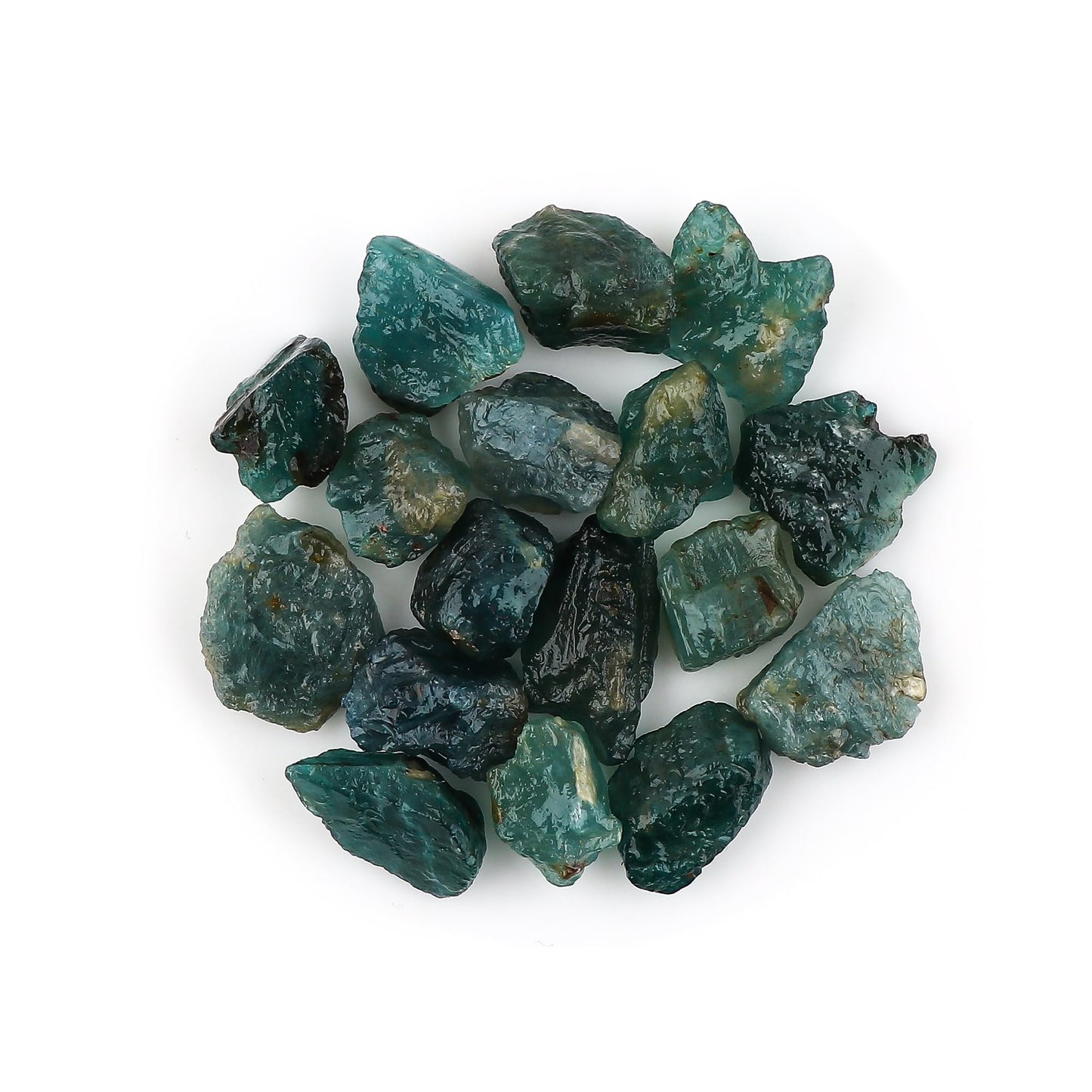 CRYSTALIS Assorted 15+pcs Natural Grandidierite Loose Gemstone Wholesale Bulk Rough Jewelry Making Supply, Chakra & Healing Raw Stones, Wire Wrapping, DIY, Gem Collection