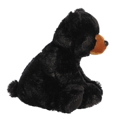 Aurora® Cuddly Black Bear Stuffed Animal - Cozy Comfort - Endless Snuggles - Black 14 Inches