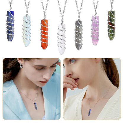 QINJIEJIE Lapis Lazuli 20 PCS Healing Crystals Stones Sets Wands Bulk Natural Pocket Crystal Towers Assorted Pointed Reiki Gemstones Polished Energy Meditation Chakra Gifts for Women Men