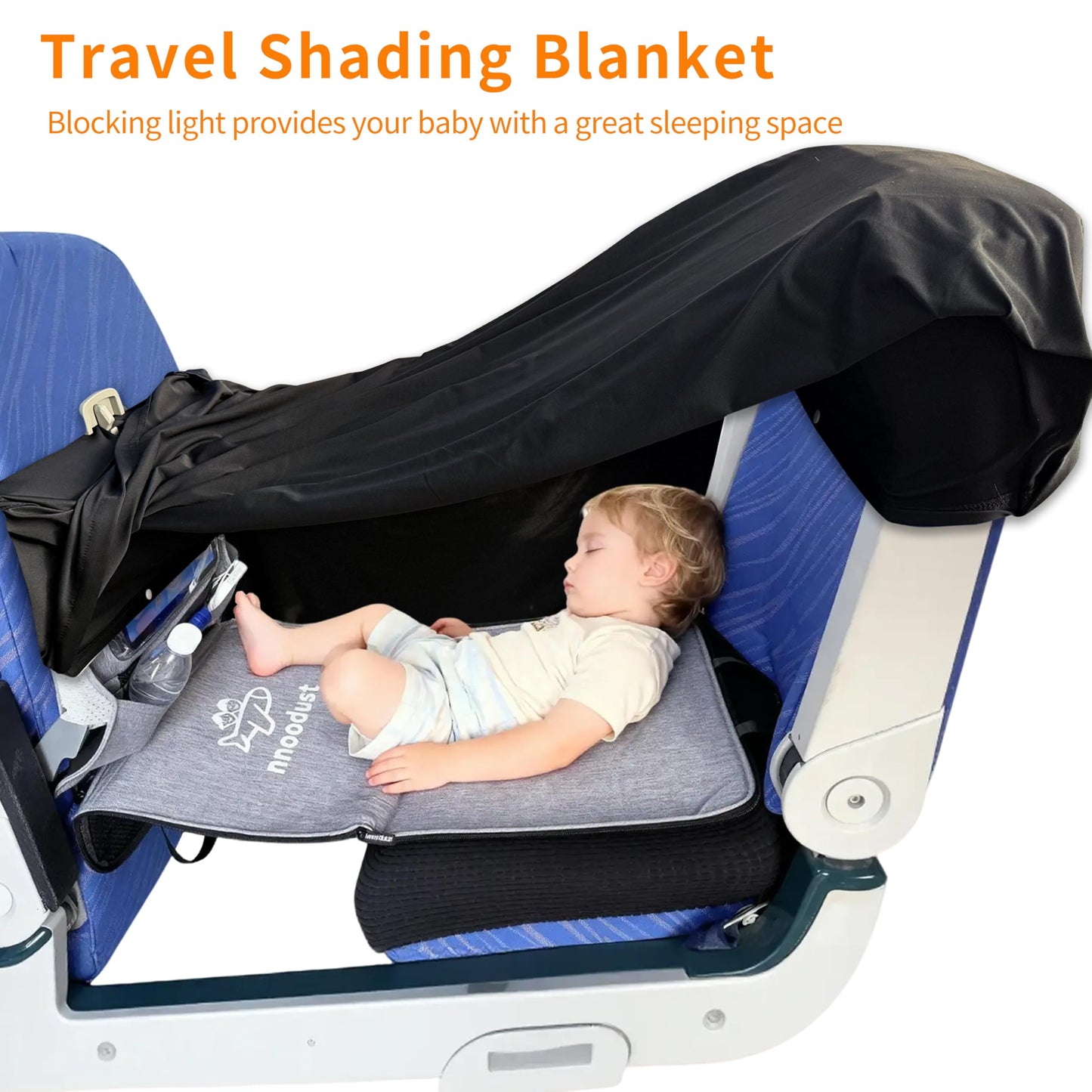 Airplane Blackout for Baby Airplane Blackout Blanket for Plane Sleep Pod Kids Travel Essentials Slumber Pod Blackout Tent for Pack and Airplane Blackout Cover Baby Travel Essentials for Flying