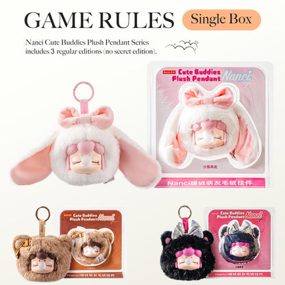 Rolife Nanci Plush Figure Stuffed Animal, Cute Cat Soft Toy, Kawaii Mini Plush Doll for Girls Kids, Collectible Anime Gift (Kitten)