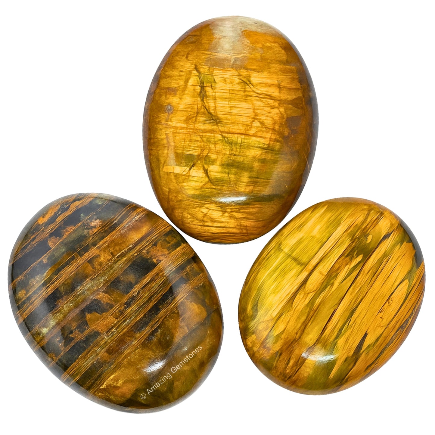 Amazing Gemstone Nellite Crystals, Healing Stones - Large Palm Stone Crystals Piedra- for Good Luck, Balanced Positive Energy, Meditation - Unique Stocking Stuffers, Birthday Gifts for Women, Men