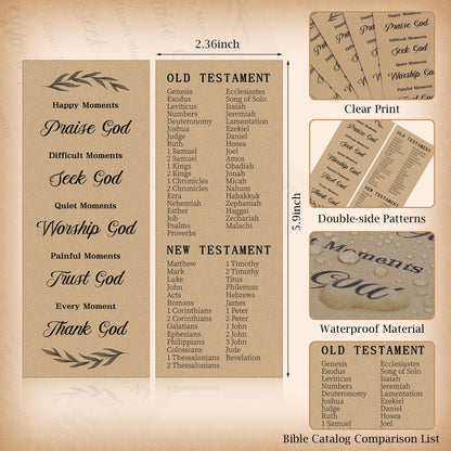NEOACT 150 Pcs/50 Set Christian Gifts Bulk,Spiral Notebook with Bible Ballpoint Pen and Christian Bookmark,Prayer Journal Christmas Gifts for Staffs Coworkers Teachers Church Members & Pastor