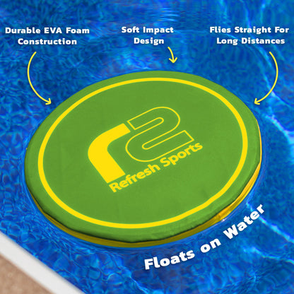 Soft Flying Disc – Fun Outdoor Toy for Kids, Teens & Adults – Easy to Catch - Fun Summer Gifts for Kids - Pool & Beach Games – Holiday Present Summer Gift for Boys & Girls Ages 3 4 5 6–12+