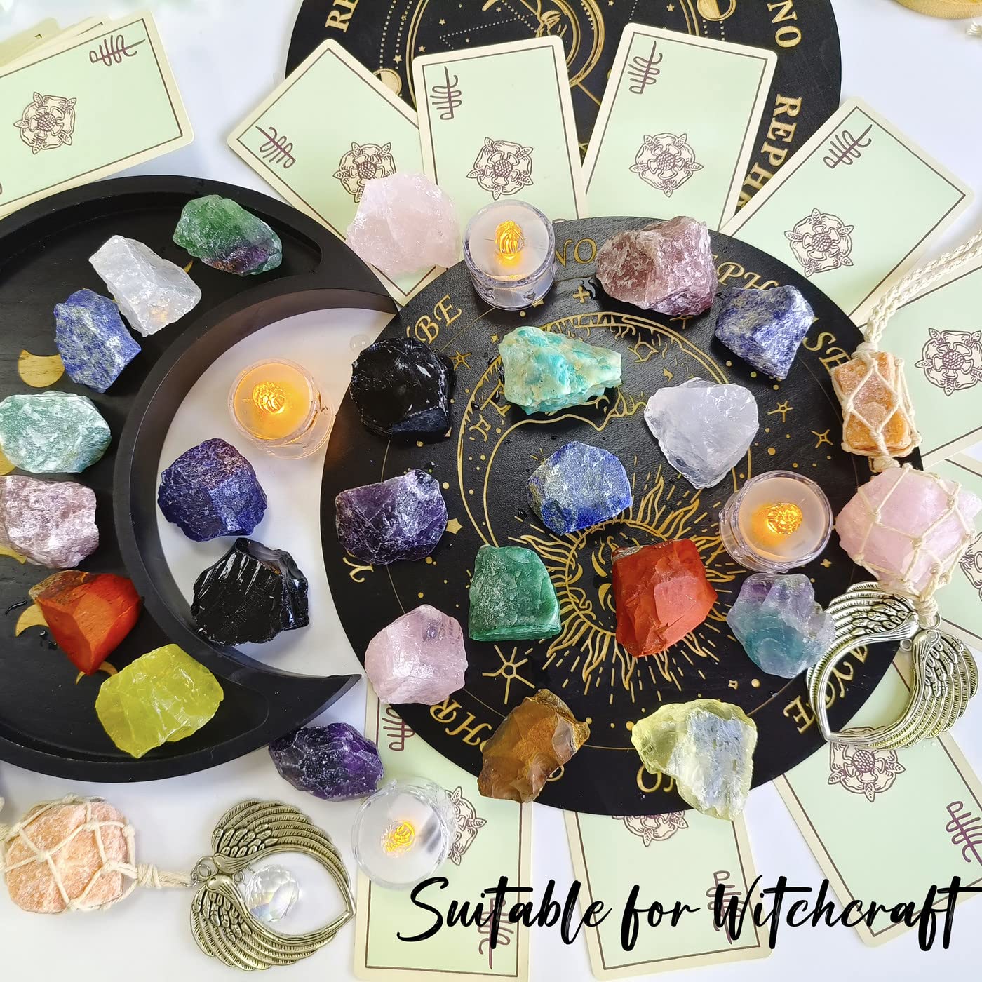 ZHIYUXI 2" Amethyst Crystal Rocks Natural Crystals and Healing Stones Large Crystals Rocks for Tumbling Raw Stones Witchcraft Wire Wrapping Fountain Rocks Cabbing Room Decor 4Pcs