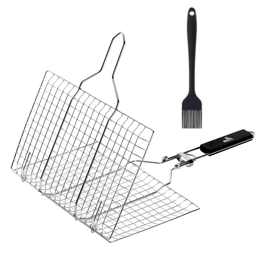 UNCO Stainless Steel Fish & Vegetable Grill Basket