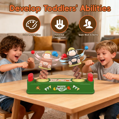 BDuck Games for Kids, Toddler Punching Toys Kids Game Boxing Gorilla, Educational Toys Preschool Games for Toddler 3+, Family Games 2 Players Birthday Gifts Easter Back-to-School
