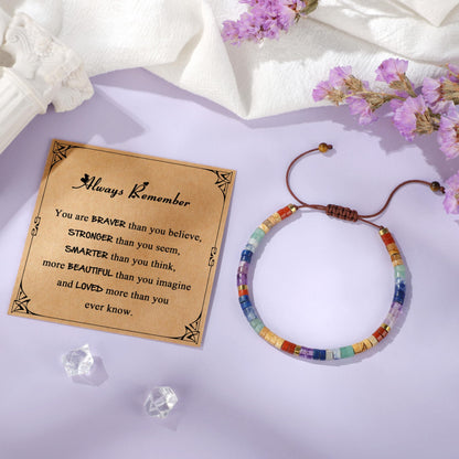 Teen Gifts Teenages Bracelets Teen Trendy Stuff Birthday Christmas Gifts Natural Stone Bracelets Cute Teenager Jewelry for Back to Scool East Christmas