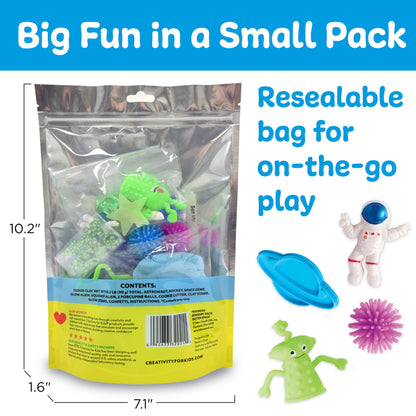 Creativity for Kids Sensory Pack: Outer Space - Toddler Activities and Space Toys, Gifts for Kids, Sensory Toys for Toddlers (Ages 3+)