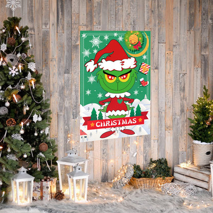 EMPOF Christmas Games - Pin The Heart Christmas Crafts Games for Kids Families Party, Cute Wall Decor Party Supplies Favors, Indoor Xmas Decorations Home Decor, Xmas Kids Activities Presents