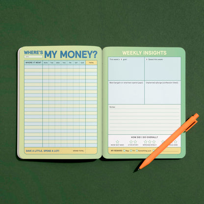 Where's My Money Habit Tracker Journal (Knock Knock Habit Tracker Journals)