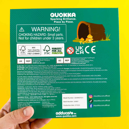 QUOKKA Travel Magnetic Puzzles for Toddlers 1-3 – 20+Pcs Forest Game with Extra-Long Play Book – Fun Travel Game Toy for Kids Ages 3-5 – Strong Magnets for Car Activities – Fun Toddler Puzzle Ages 2-4