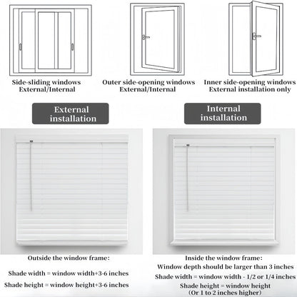 Blinds，Cordless Blinds，Venetian Blind，Mini Blinds，2 inch Blinds Aluminum Blinds，Vinyl Blinds，Window Blinds，Door Blinds，Horizontal Window Blinds，Blinds for Windows.White.44 W x 34" H