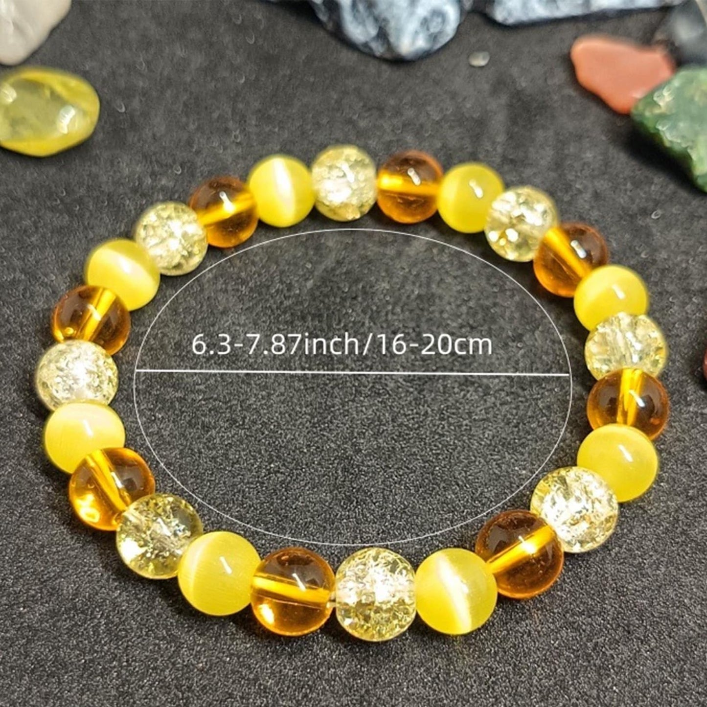Long tiantian 3 PCS Money Bracelets Wealth Attraction for Women Green Jade Bracelet Feng Shui Bracelets Crystal Protection Jewelry Spiritual Gifts