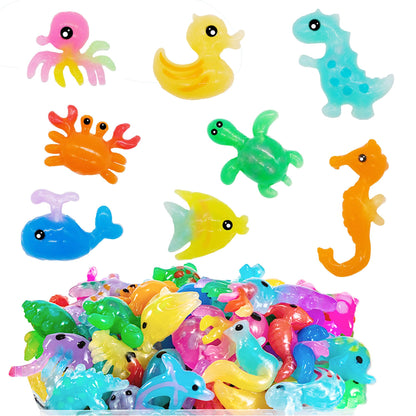Kidisego Aqua Fairy Water Gel Kit for Kids, Magic Water Elf Toy Kit with 20 Colors Magic Gel, Aqua Fairy kit with 24 Shape Molds, Crate Your Own Magic Elf Kits Water Pets Craft Kits for Kids