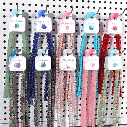 40pcs 10mm Natural Green Aventurine Gemstone Beads Healing Crystal Round Loose Stone Beads for Jewelry Making, Crystal Stone Beads for Bracelets Necklace Earrings Making
