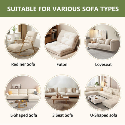 UWWGKK Couch Covers for Dogs Green Blanket Reversible, Loveseat Covers with Tassel Design,Sofa Cover for Home Decor,Living Room Furniture,Recliner Chair