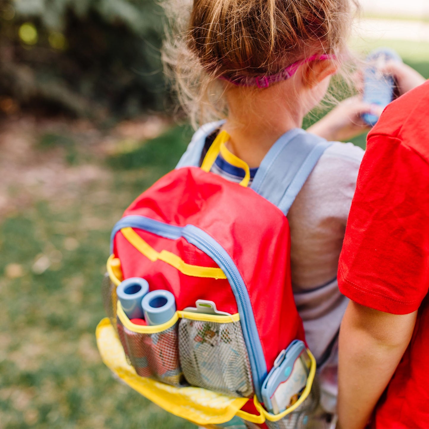 Melissa & Doug PAW Patrol Pup Pack Backpack, Adventure-Ready PAW Patrol Toys for Kids with Whistle, Binoculars, & Mission Cards, Preschool Toys for Girls & Boys Ages 3+