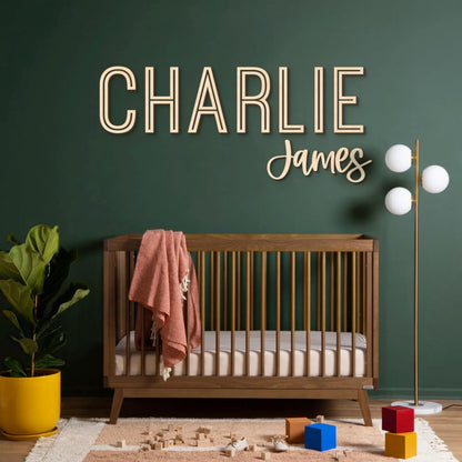 Personalized Name Sign for Nursery - Custom Wooden Name Signs for Kids Room, Personalized Nursery Name Sign - Perfect Baby Decor, Wall Name Decoration & Wedding signs, Family Name Signs