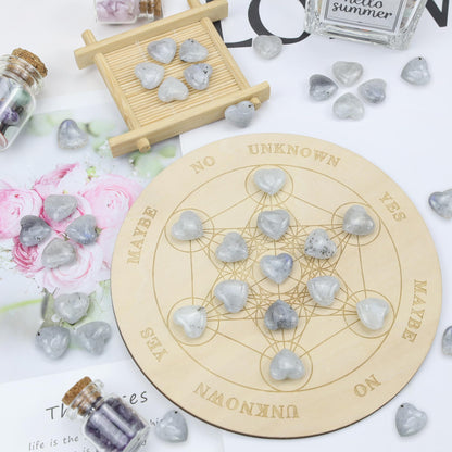 NUKAYAI 20PCS Moonstone Healing Crystals Set Stones Love Heart Shaped Polished Crystal Natural Cute Pocket Thumb Reiki Wholesale Set Gifts Balancing Meditation Mothers Day Bulk Gifts for Women