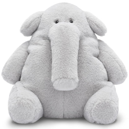 IKASA Elephant Stuffed Animals Plush Toys,10" Cute Plushie Soft Cuddly Plushy Fluffy Toy, Gifts for Family Kids Girls Boys