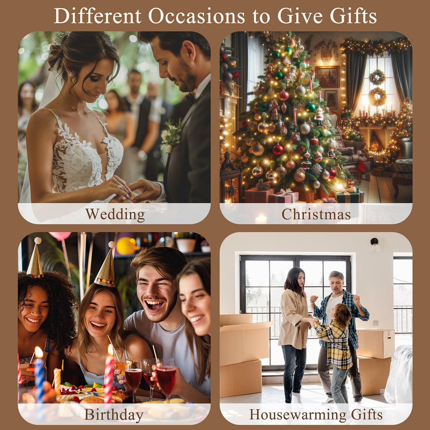 Magic and Miracles 7 Chakra Tree of Life Healing Crystal Bonsai Fengshui Tree, Office Desk Decor Home Living Room Decorations, Christmas Birthday Housewarming Meditation Yoga Gifts for Women Mom