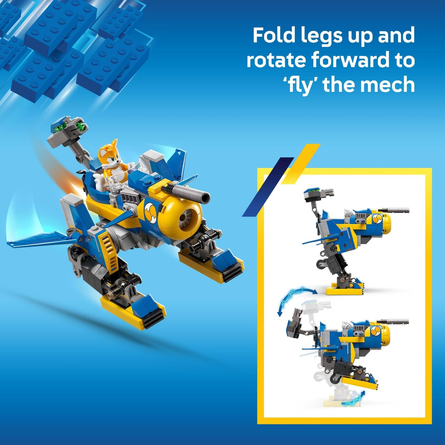 LEGO Sonic The Hedgehog Cyclone vs. Metal Sonic - Building Toy for Kids, Boys and Girls, Ages 8+ - Mech Suit with Minifigures for Pretend Play - Gift Idea for Birthdays - 77002