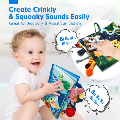 hahaland Baby Toys - Baby Toys 6-12 Months Montessori Girl Birthday Gift Christmas Stocking Stuffers for Boys Girls Early Learning Toy