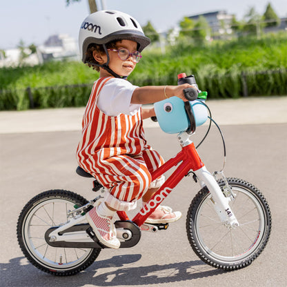 woom GO 2 Bicycle for Children 3 to 4.5 Years Old, 14-Inch Lightweight Bike with Handbrake, Steering Limiter & Chainguard for Boys & Girls - GO 2 - Hot Pink