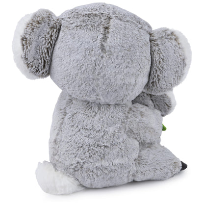 GUND Zozo the Koala Bear with Joey Plush, Stuffed Animal for Ages 1 and Up, Gray/White, 10”