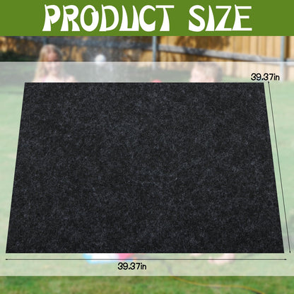 CIEOVO Water Table Mats, Non Slip Backing Outdoor Splash and Play Activity Pad Rug Waterproof Water Play Table Mat for Summer Beach Backyard Fun Water Play