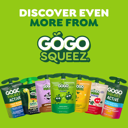 GoGo squeeZ No Sugar Added Fruit & veggieZ Applesauce and Puree Variety Pack, Jurassic Pear, Roarrrr Berry & Prehistoric Peach, 3.2 oz Pouches (Pack of 20), Fruit Snacks for Kids, Gluten Free, Nut Free, Recloseable Cap, BPA Free