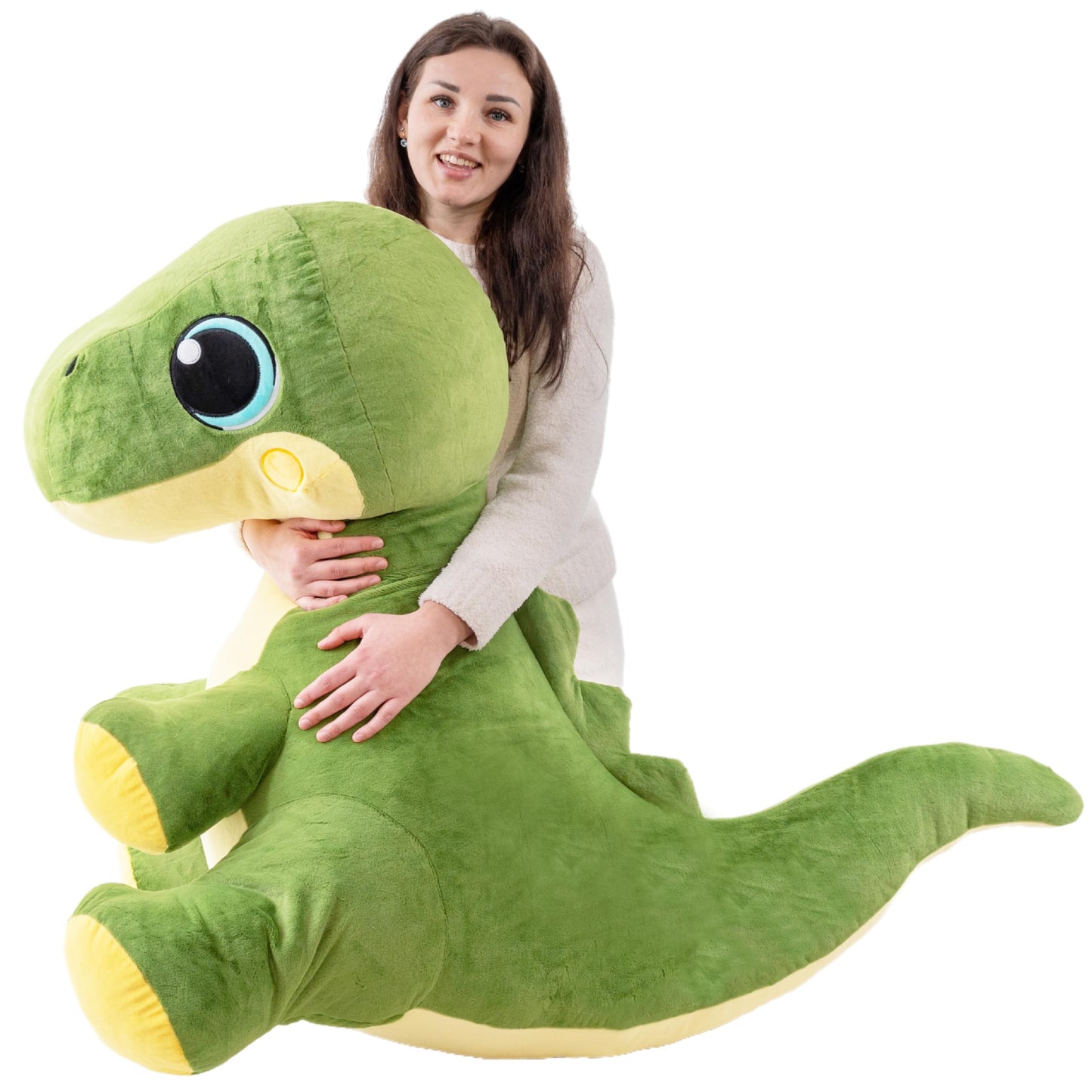 Jrystar 31" Large Dinosaur Stuffed Animals for Boys, Soft Jumbo Trex Plush Toys, Big Stuffed Dinosaur Plushie, Giant Dino Plush Toys, Gifts for Kids Girls Adults on Birthday Children's Day Christmas