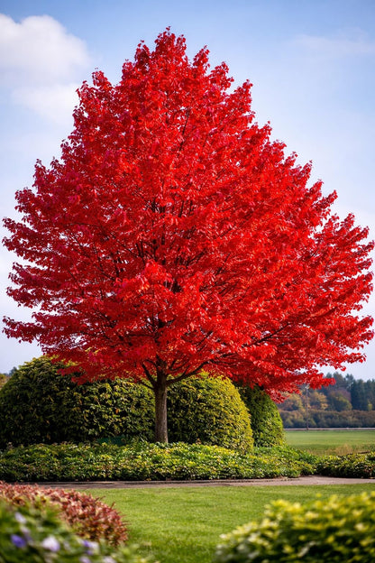 2 Red Maple Tree Plants for Growing | Live Tree Seedlings Ready to Plant