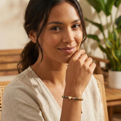Winerbalaa Inspirational Gifts for Women,Natural Healing Stones Bracelets,Heart Get Well Soon Thinking of You Gifts for Women Family Sister Friendship Birthday Gift