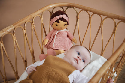 Kaloo - Tendresse Amandine Soft Doll 15.6" X-Large - Ages 0+ - Cuddling with Plush Figure Toys - Adorable Design - Multiple Fabrics and Rich Textures - Machine Washable - Ages 0+ - K200014