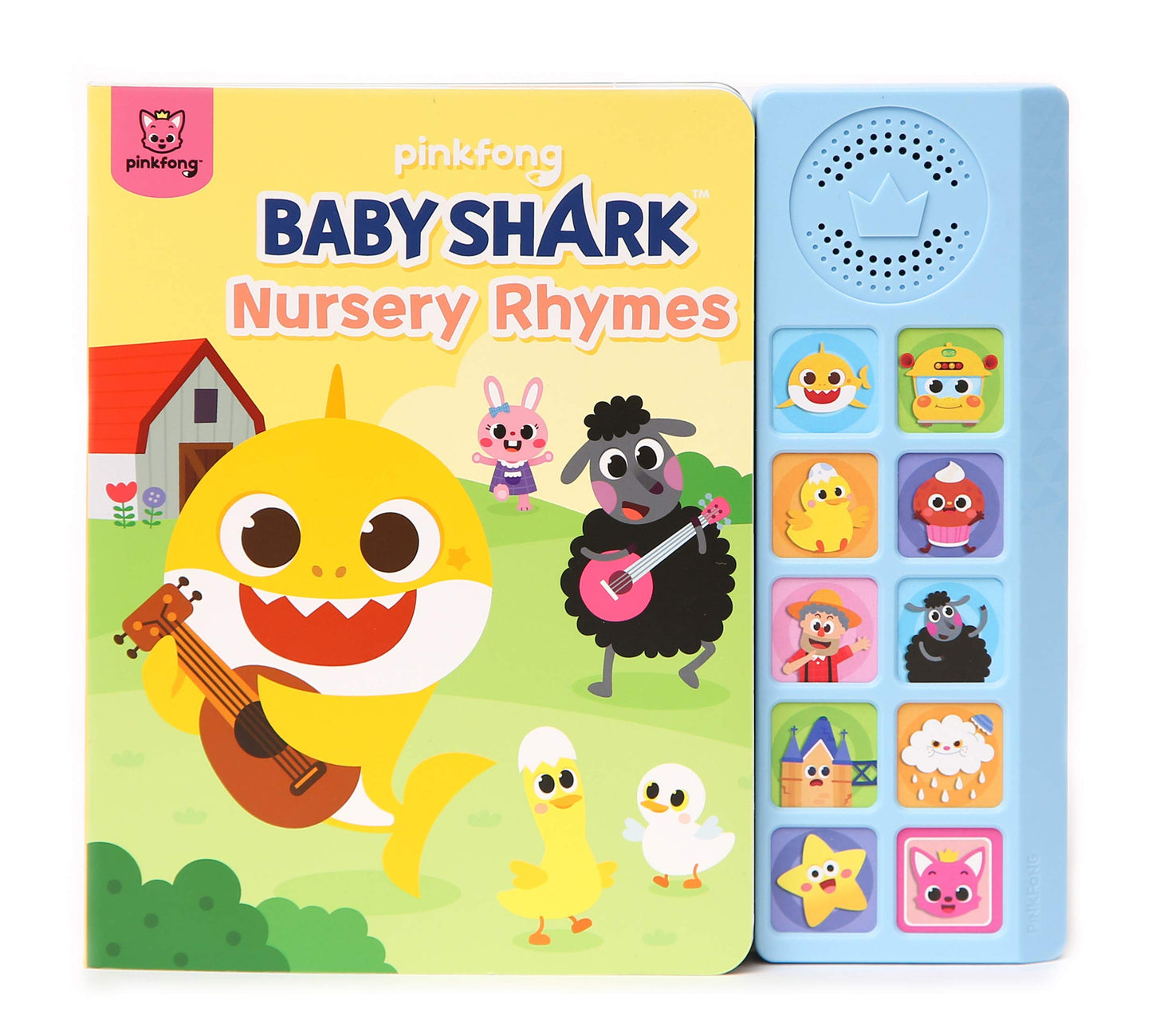 Pinkfong Baby Shark 10 Button Sound Book Collection | Learning & Education Toys | Interactive Baby Books for Toddlers 1-3 | Gifts for Boys & Girls