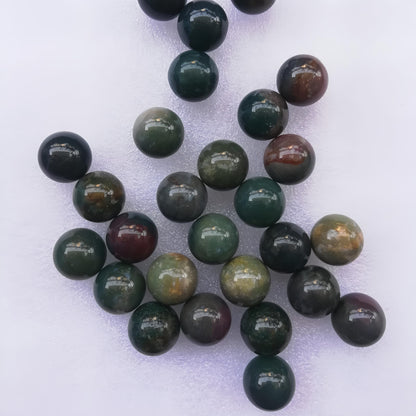Sunshcat Natural India Agate 0.78 Inchs Crystals and Healing Stone Ball Set,Home Desktop Feng Shui Array Decoration(7 Pieces) ﻿